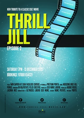 创意电影海报模板设计PSD